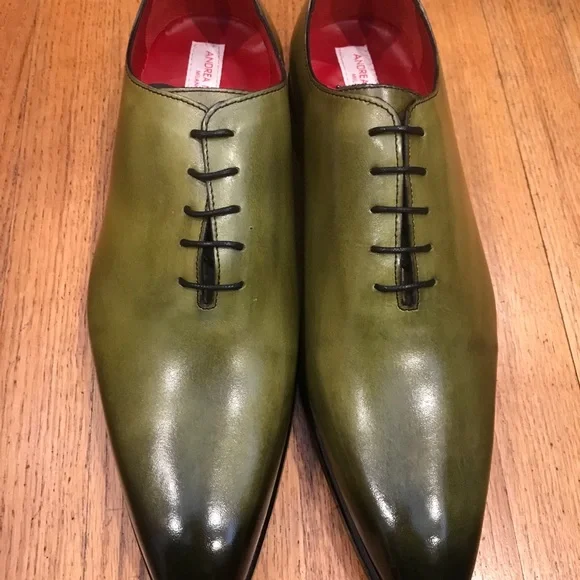 Handmade | Shoes | Emerald Green All Leather Handmade Lace Up Dress Shoes Size 4546 Made In Italy | Poshmark Handmade | Shoes | Emerald Green All Leather Handmade Lace Up Dress Shoes Size 4546 Made In Italy | Poshmark